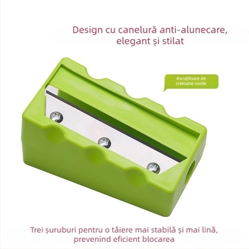 Instrument multifuncțional pentru feliat castraveți și aplicare mască facială – lamă ultra-subțire pentru îngrijirea pielii