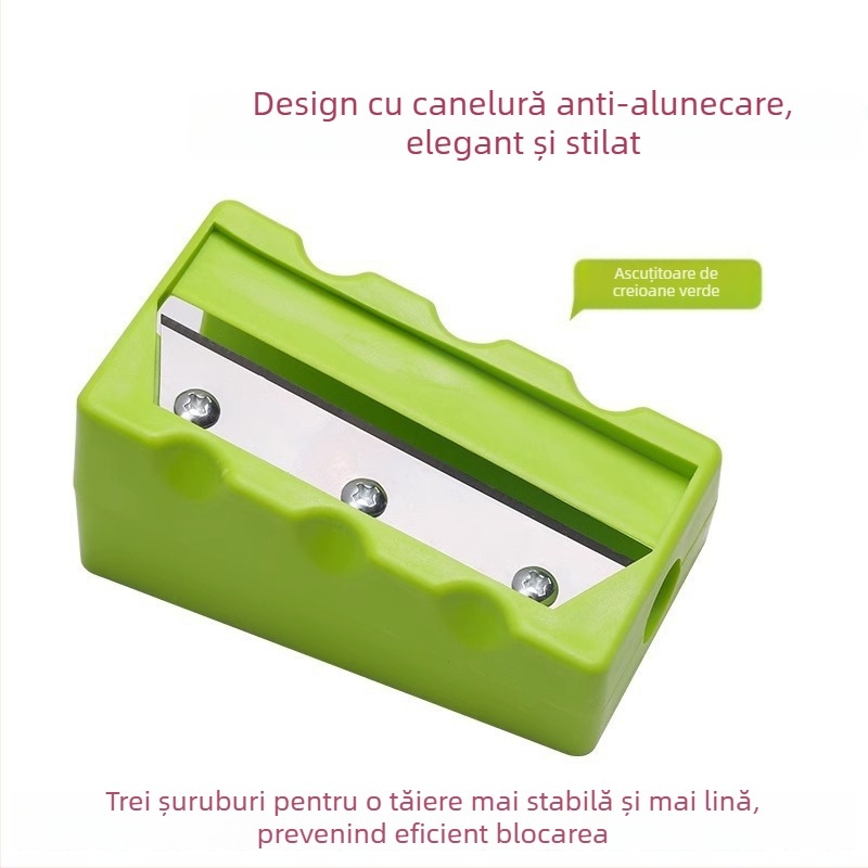 Instrument multifuncțional pentru feliat castraveți și aplicare mască facială – lamă ultra-subțire pentru îngrijirea pielii