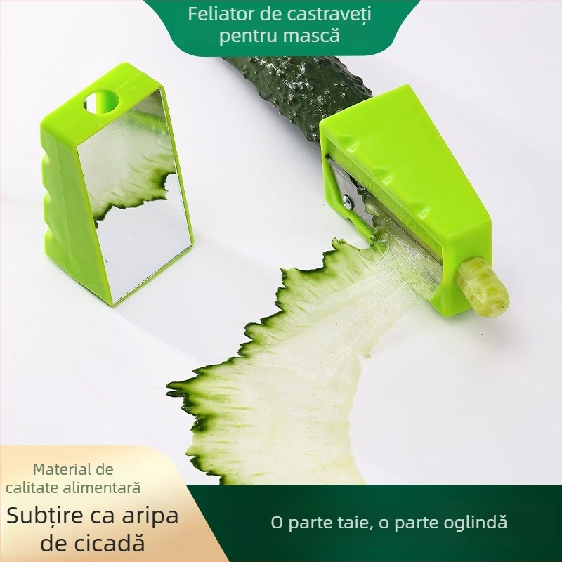 Tăietor pentru castraveți ultra-subțire și aplicator pentru mască facială