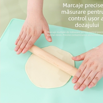 Covor de frământat din silicon, suprafață impermeabilă pentru aluat, bucătărie
