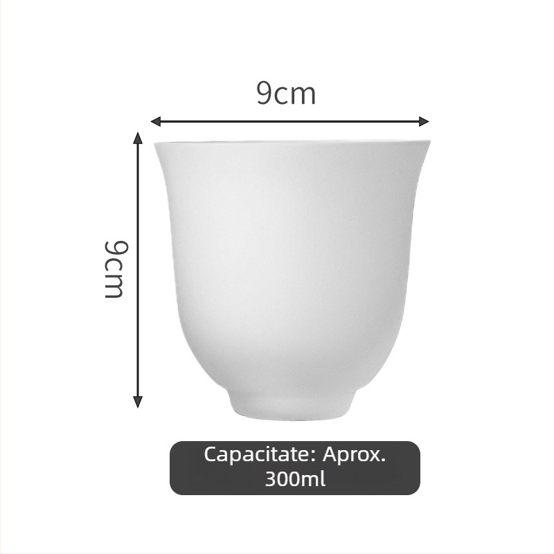 Set de pahare pentru cocktail cu finisaj mat – 3 pahare pentru cafea și cold brew, din sticlă