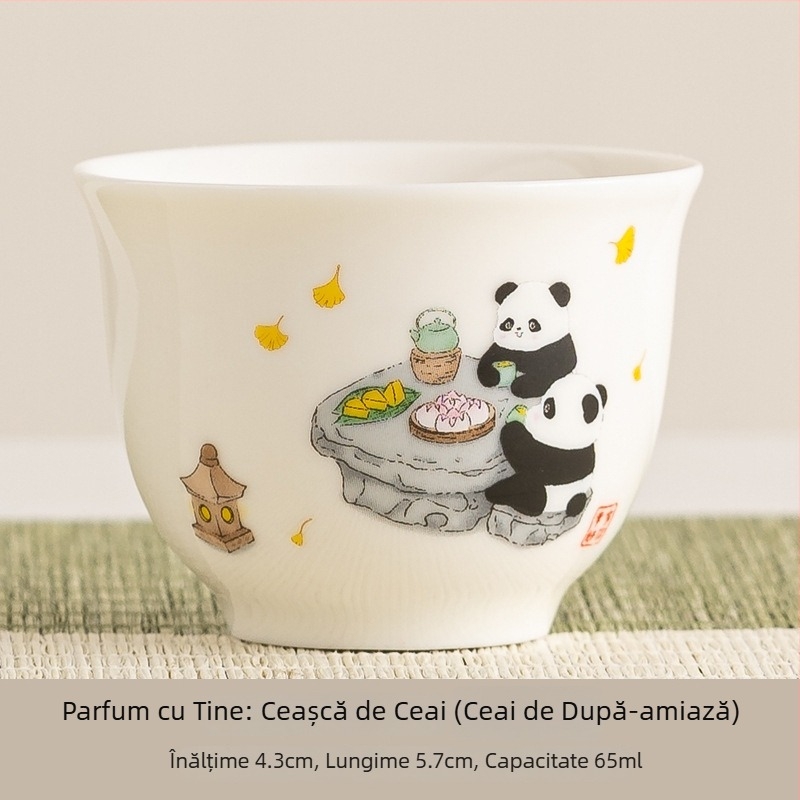 Set ceai gaiwan cu siglă personalizată