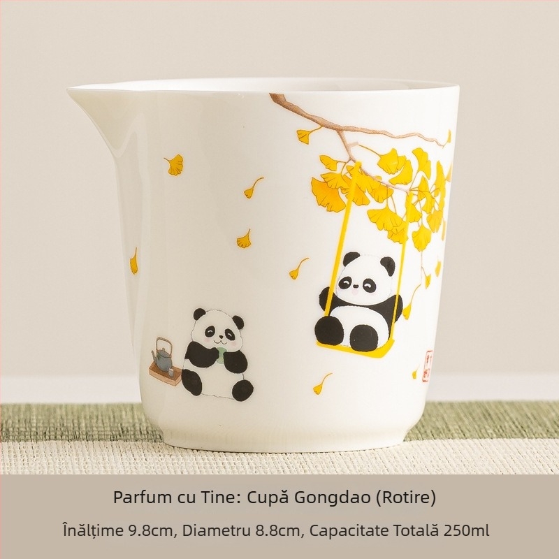 Set ceai gaiwan cu siglă personalizată