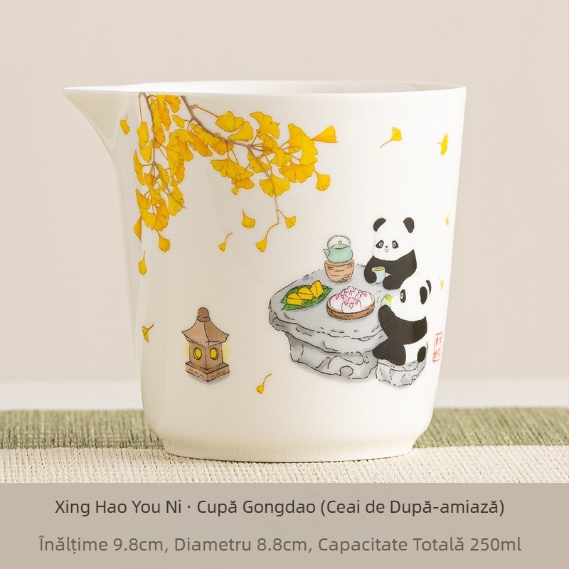 Set ceai gaiwan cu siglă personalizată