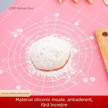 Covoraș din silicon pentru frământat, de calitate alimentară, antiaderent, rezistent la temperaturi înalte, 60×40 cm, antiderapant