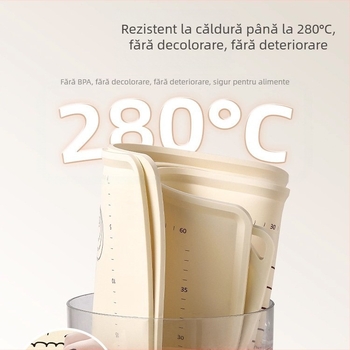 Covoraș din silicon gros pentru frământat aluat, plăcuță de aluat și suprafață de întins pentru bucătărie