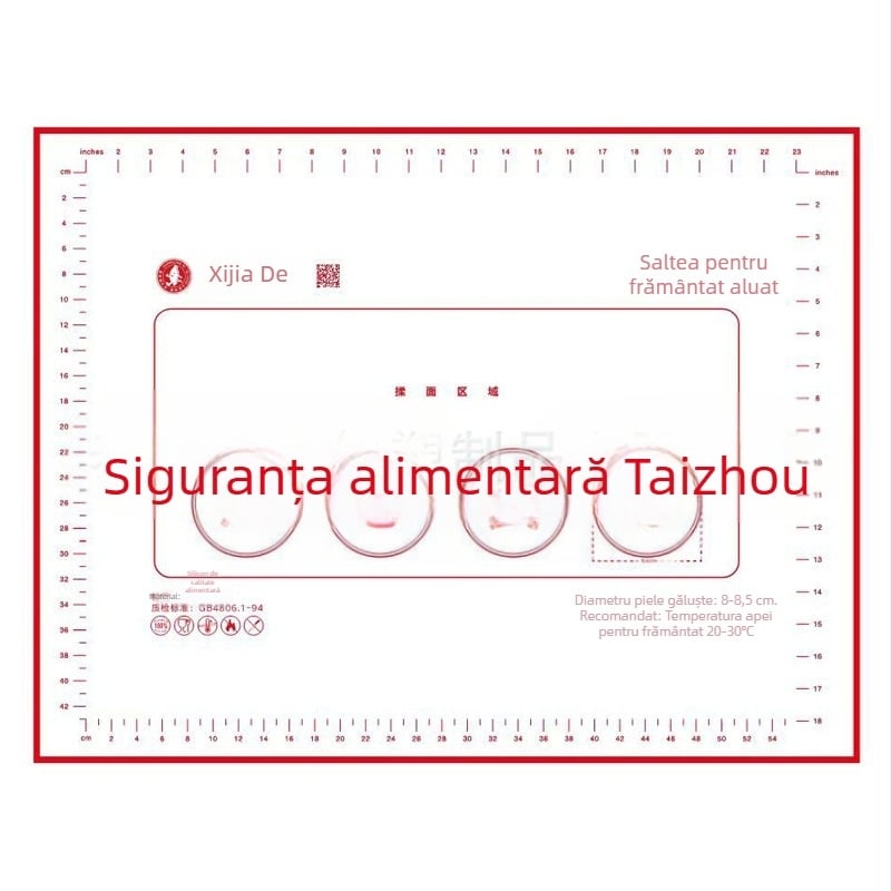 Covoraș de frământat din silicon alimentar, 50×60 cm, mare