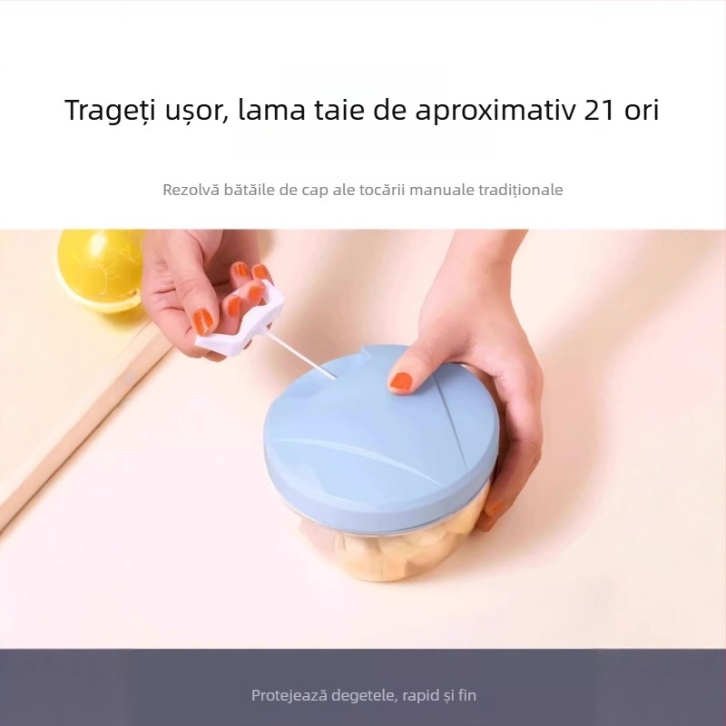 Zdrobitor de usturoi manual, presă de usturoi mini