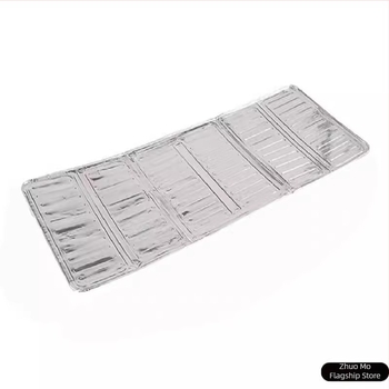 Protecție împotriva stropilor de ulei din folie de aluminiu pentru aragaz cu gaze, placă izolatoare pentru bucătărie, multifuncțională