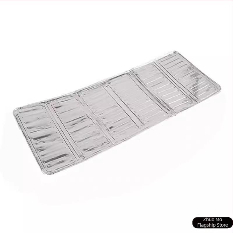 Protecție împotriva stropilor de ulei din folie de aluminiu pentru aragaz cu gaze, placă izolatoare pentru bucătărie, multifuncțională