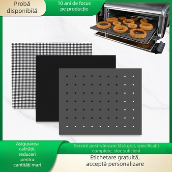 Covoraș de silicon pentru coacere, pătrat, antiderapant, pentru frământat aluat, fursecuri și prăjituri