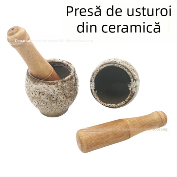 Mojar ceramic pentru usturoi