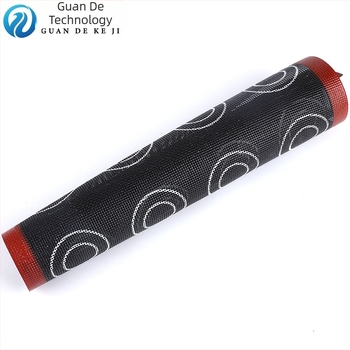 Covoraș personalizat de copt, antiaderent, pentru temperaturi înalte, cu design perforat și respirabil, silicon întărit cu fibre de sticlă, pentru fursecuri, profiterolă și pâine