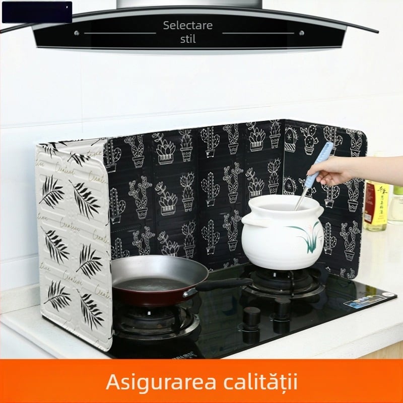 Protecție împotriva stropilor de ulei din oțel inoxidabil 304 pentru bucătărie