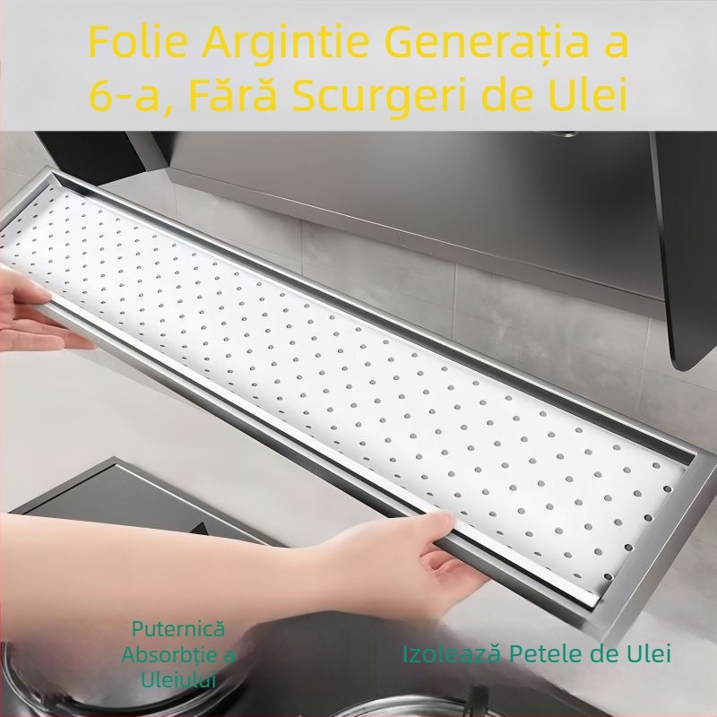 Fâșii absorbante din bumbac pentru hota de bucătărie, benzi adezive anti-ulei îngroșate, cutie-filtru pentru rezervorul de ulei, etanșare la scurgeri