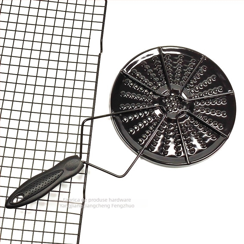 Kitchen Beauty placă de conductivitate termică din oțel inoxidabil, emailată, pentru plită cu gaz, încălzire a laptelui, suport auxiliar de încălzire, protecție împotriva arderii, stil minimalist modern