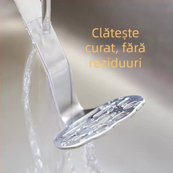Zdrobitor de cartofi în formă de urs – ustensilă de bucătărie multifuncțională pentru piure și cartofi dulci mov