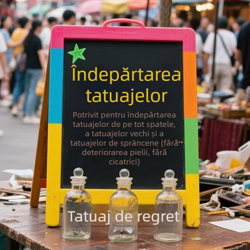 Soluție pentru eliminarea tatuajelor pentru sprâncene și linia ochilor