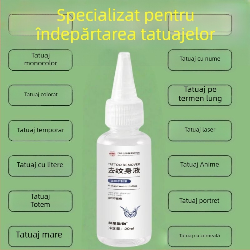 Soluție pentru eliminarea tatuajelor pentru sprâncene și linia ochilor