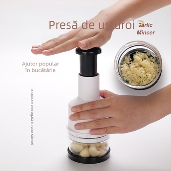 Presă multifuncțională de usturoi pentru uz casnic – pastă de usturoi și condimente cu ardei iute