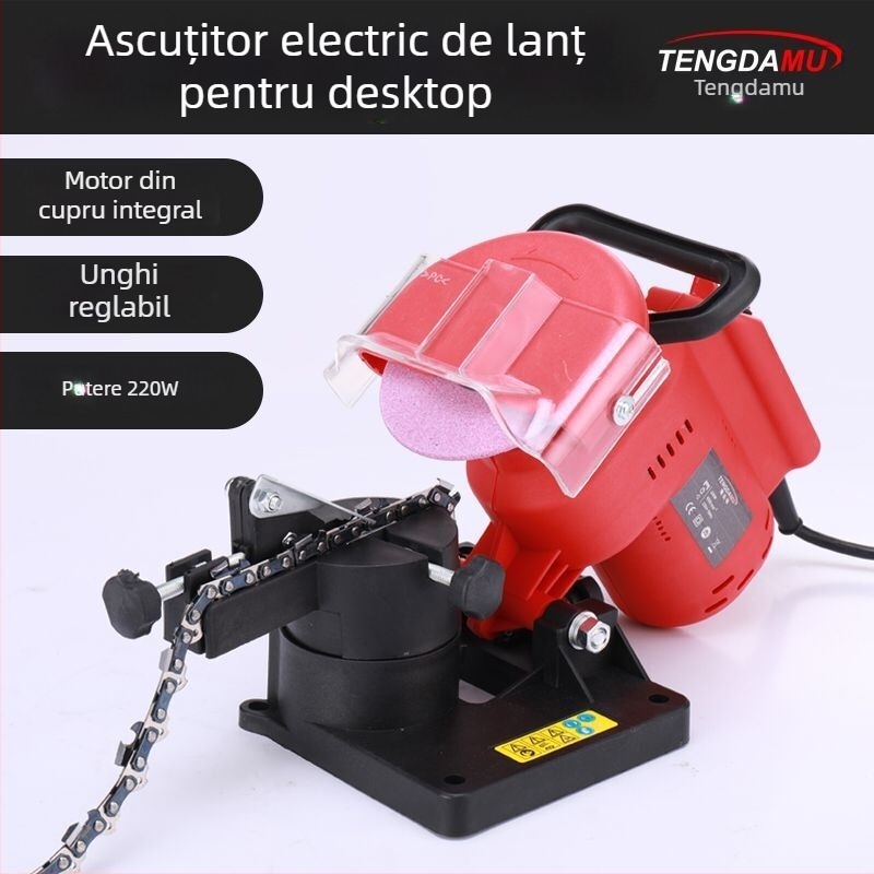 Mașină profesională de ascuțit lanț pentru drujbă, unealtă de ascuțire a lanțului