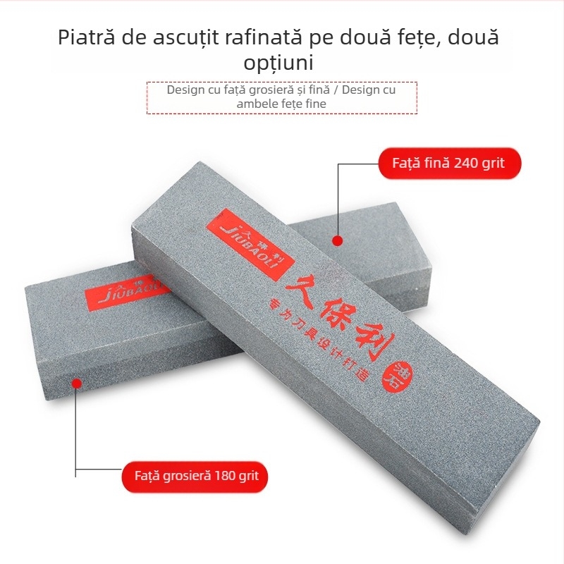 Raymond abrazivi Piatra de ascuțit în formă de barcă, corund alb, fină, cu două fețe