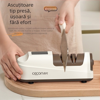 Westco ascuțitor electric pentru cuțite, uz casnic, aparat compact pentru ascuțire rapidă în bucătărie