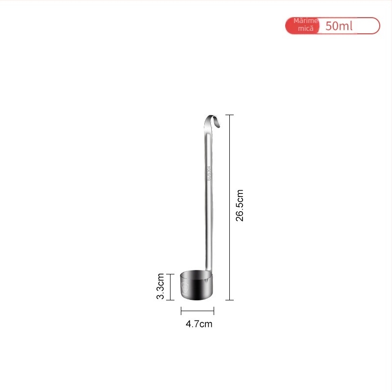 Pâlnie din oțel inoxidabil 304, cu filtru din plasă, ustensilă de bucătărie îngroșată, set cu dimensiuni multiple