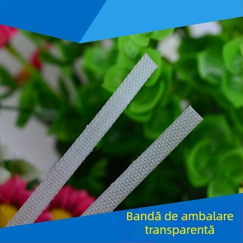 Mașină de ambalat PP, bandă transparentă, topire la cald, semi-automat
