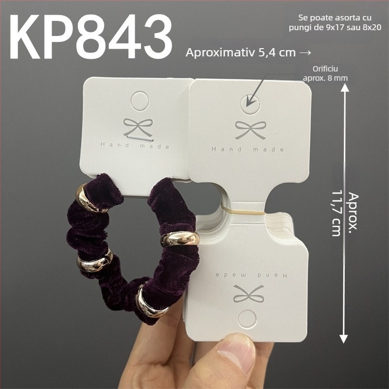 Carduri din carton pentru funda pentru agrafe de păr DIY - aproximativ 100 de foi în dimensiuni variate