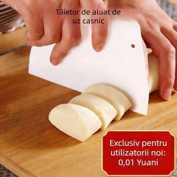 Set de unelte pentru bucătărie: spatulă pentru cremă, tăietor de aluat, tăietor de rulouri de orez, tăietor pentru chifle la aburi, tăietor pentru clătite, formă pentru jeleu, spatulă din plastic, unelte pentru coacere casnice