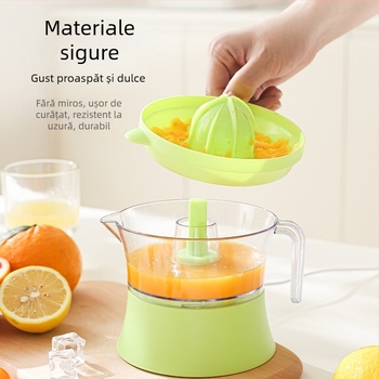 Storcător de fructe manual, ABS, compact, multifuncțional, pentru portocale și lămâi