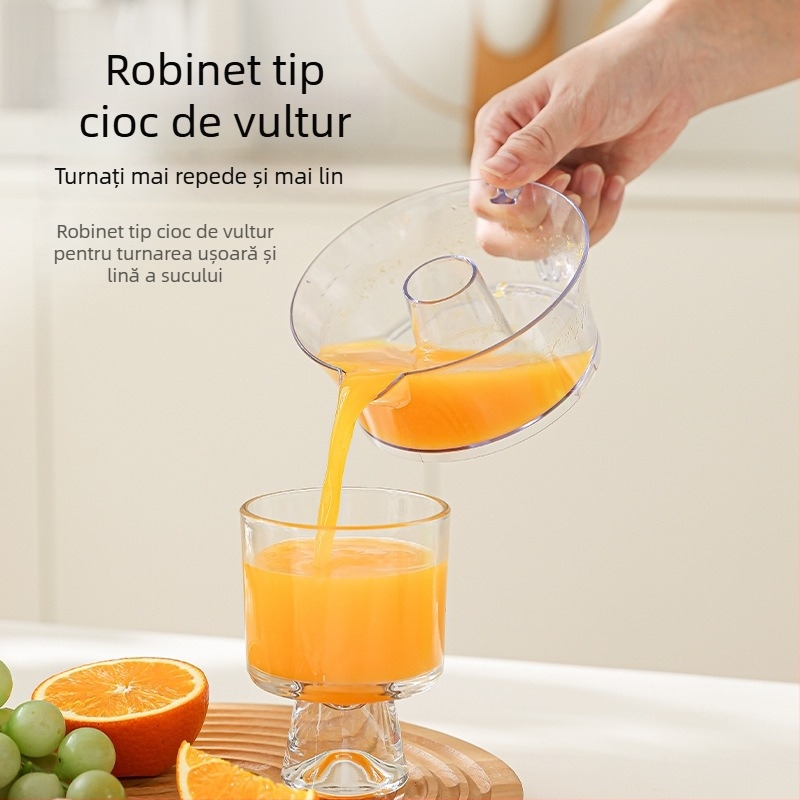 Storcător de fructe manual, ABS, compact, multifuncțional, pentru portocale și lămâi