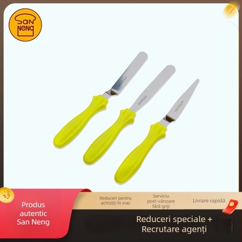 UN35211 Set de 3 spatule pentru netezirea cremei la torturi