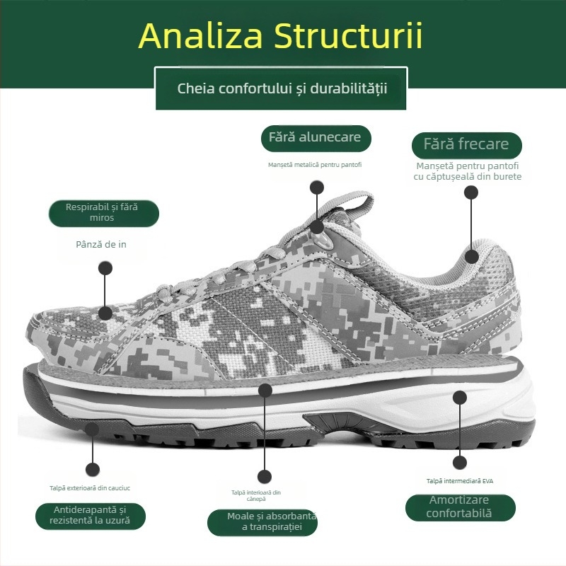 Pantofi de antrenament pentru bărbați, ultraușori, din plasă, pentru alergare și fitness, respirabili