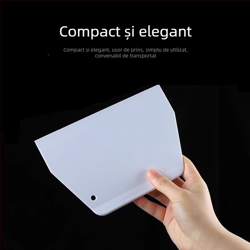 Lopată din plastic pentru aluat – unealtă de bucătărie moale, flexibilă pentru aluat, cremă și pâine