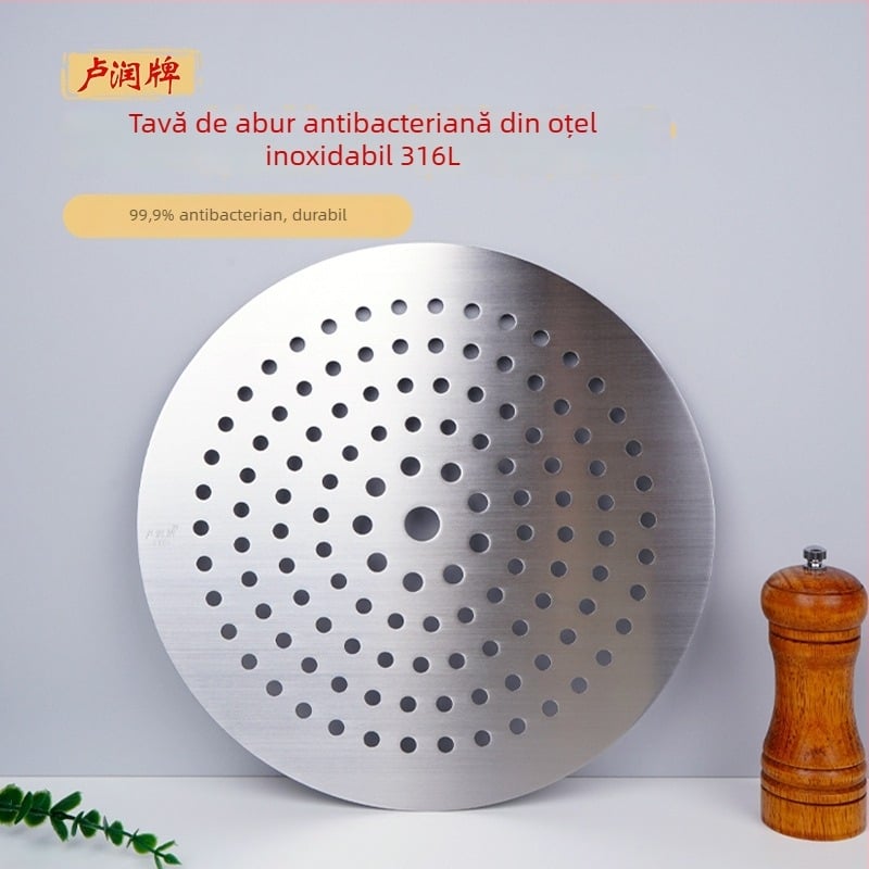 Raft de aburi rotund din oțel inoxidabil 316L pentru uz casnic