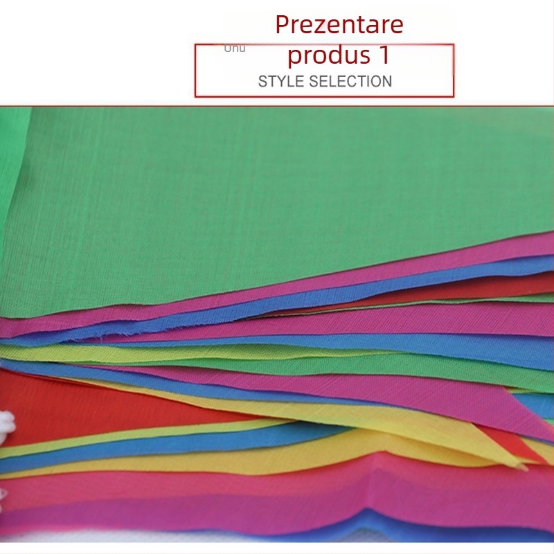 Steaguri triunghiulare pe șnur, mici steaguri colorate de agățat, decor pentru deschideri, șantier, nunți și sărbători