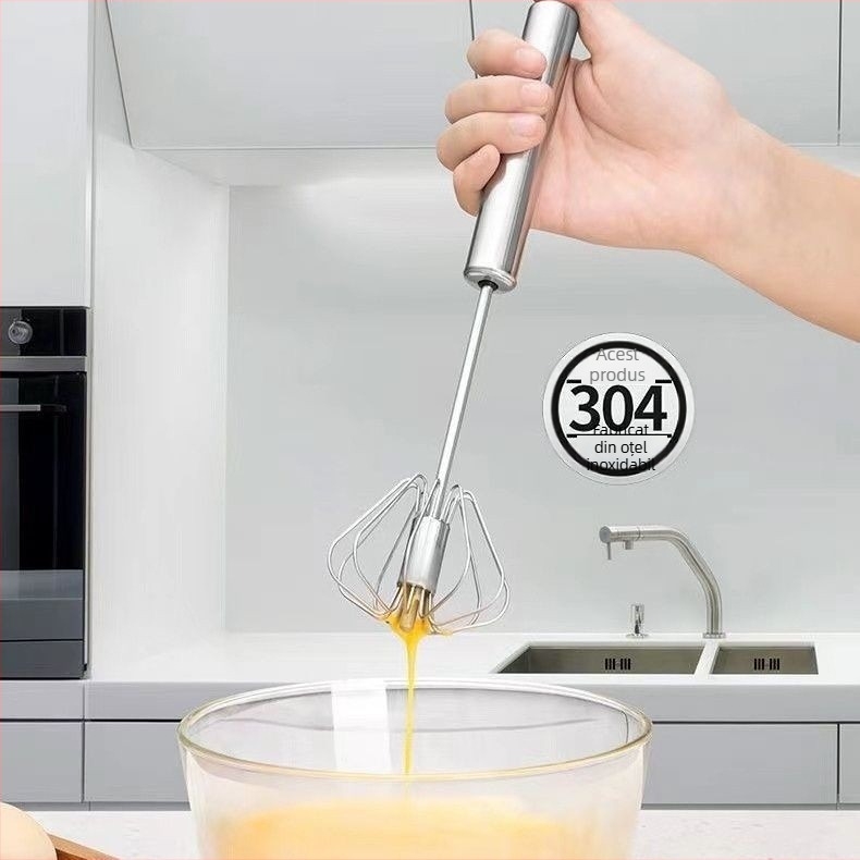Tel pentru ouă din oțel inoxidabil 304, manual, pentru bucătărie casnică