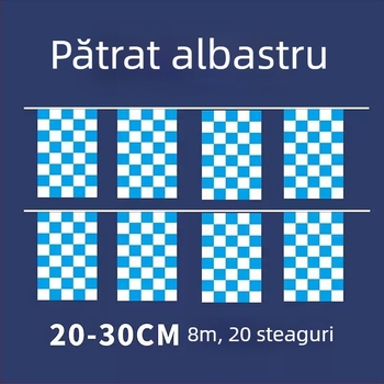 Steag personalizat dreptunghiular pentru curse, cu carouri negre și albe, steag decorativ de agățat pe pistă, emblemă auto triunghiulară