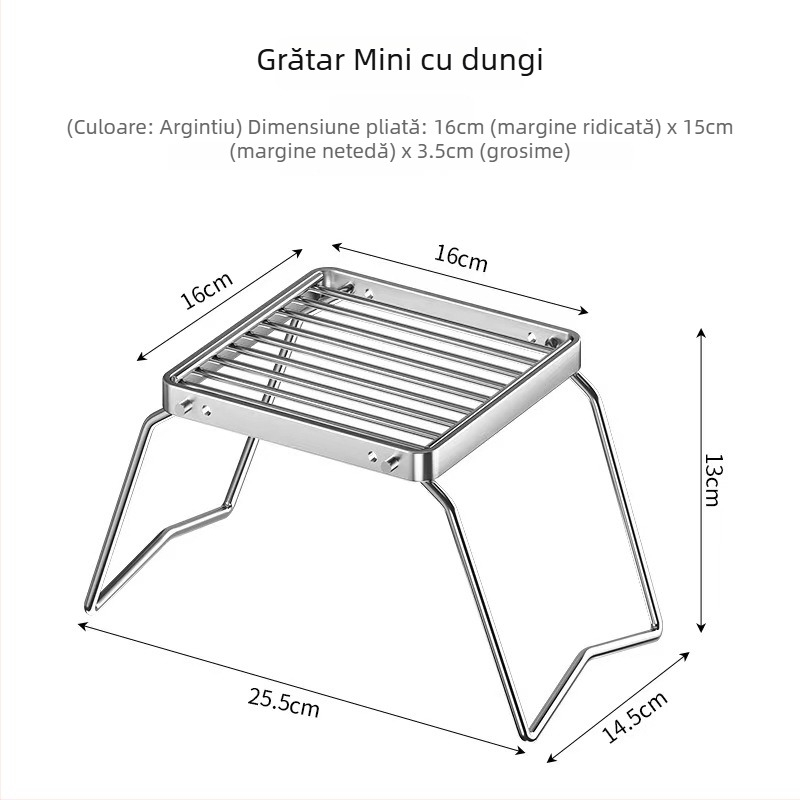 Grătar din oțel inoxidabil cu picioare, grilă dreptunghiulară de răcire și scurgere de ulei pentru cuptor și coacere