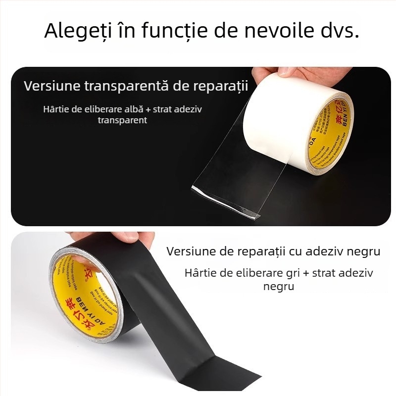 Patch TPU Transparent pentru Țesături: prelată, haină de ploaie, cort, umbrelă, geacă, canapea, scaun pentru vehicul electric, pantaloni de apă, înot