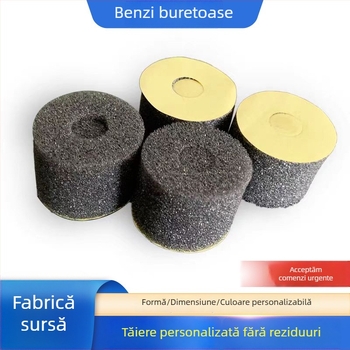 Etanșare din burete personalizată, absorbție a șocurilor și anti-derapare; inel circular EVA pentru picioarele meselor și scaunelor, suport autoadeziv