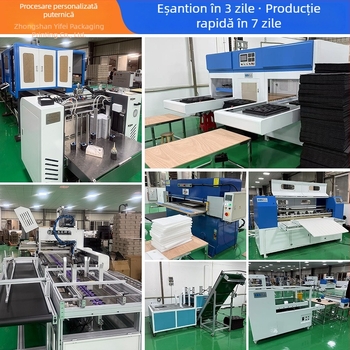 Linie de interior personalizată pentru cutii de ambalaj cu carton catifelat, set cadou de lux cu bază EPE, protecție împotriva căderilor și șocurilor