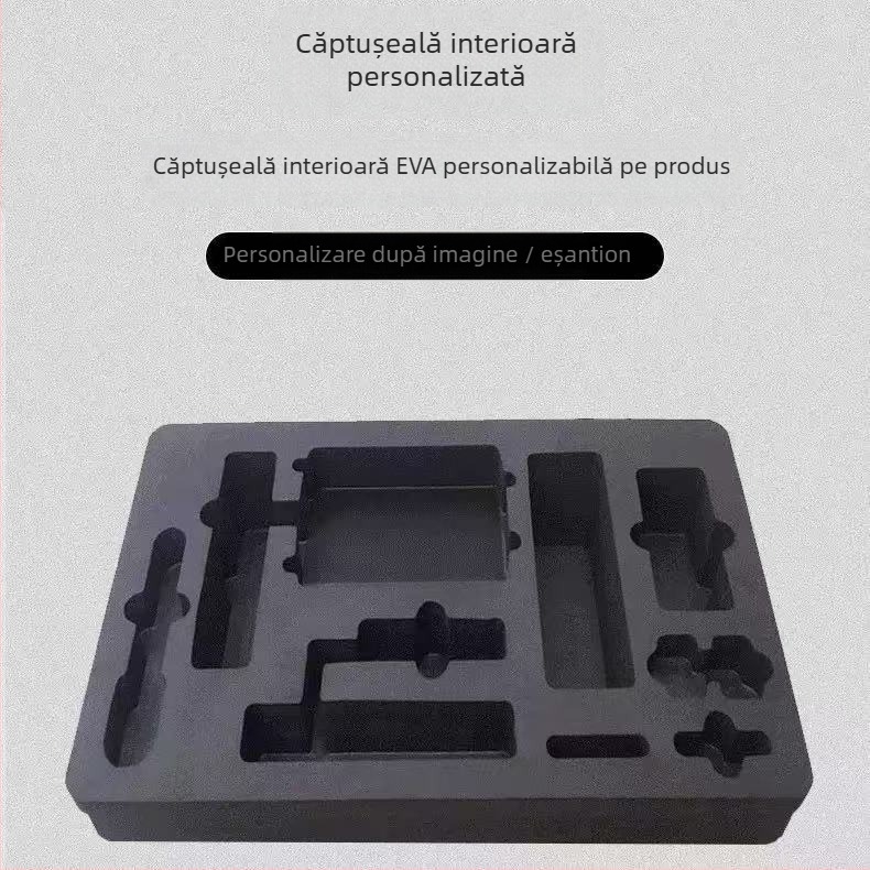 Înveliș din spumă EVA neagră, foaie EVA de înaltă rigiditate, material placă EVA, cu mai multe specificații