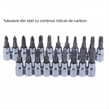 Set de unelte pentru reparații auto, 46 de piese, unelte metalice manuale