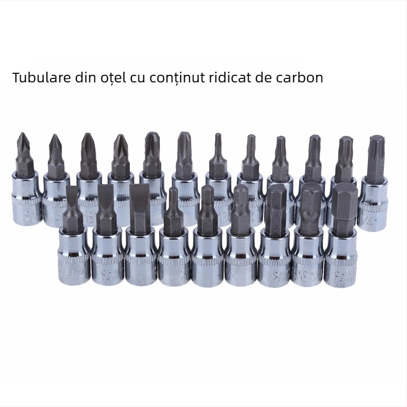 Set de unelte pentru reparații auto, 46 de piese, unelte metalice manuale