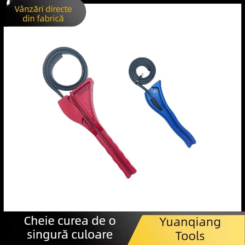 Cheie de curea multifuncțională, robustă, cu deschizător de sticle și cheie pentru filtru auto