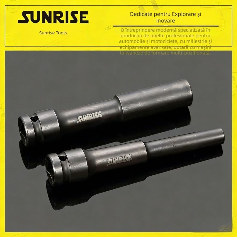 Sunrise original 1/2 inch fosfatat extins 120 adânc cap șaibă pentru șurubelnițe electrice