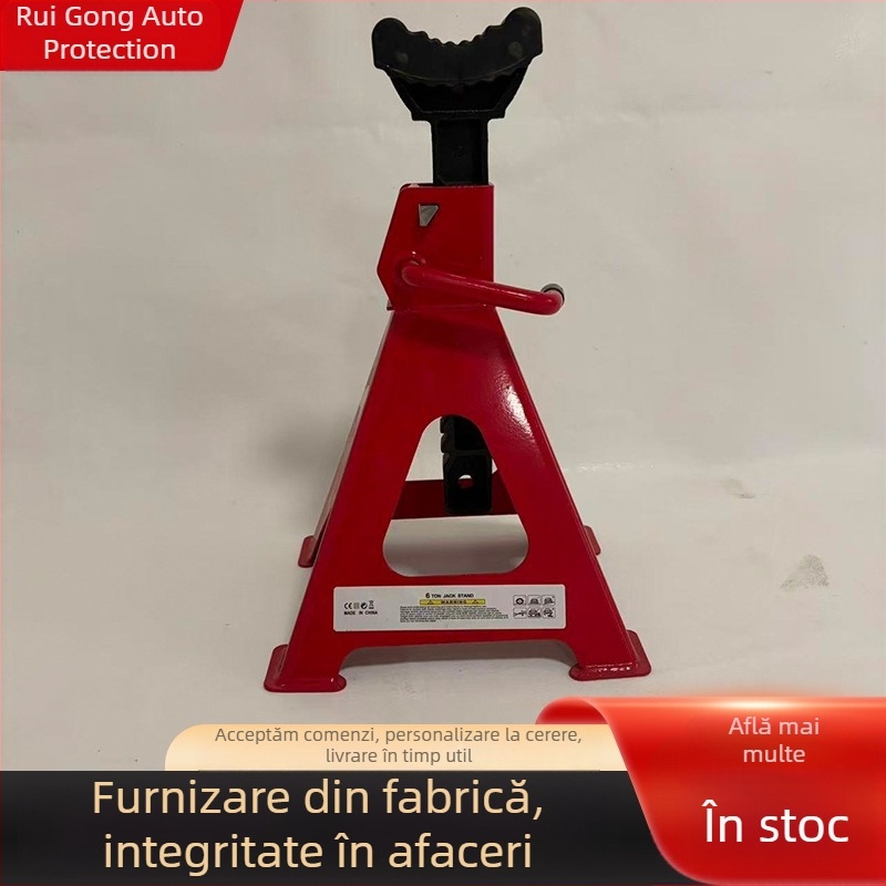 Suport de siguranță pentru cric auto, cu suport retractabil